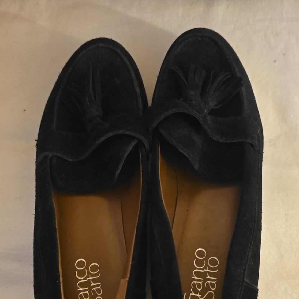 Franco Sarto Women's Black Loafers